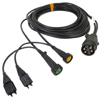 Perth Blackborough spannend neef 8m 7pin Aspöck kabelset stroomkabel aanhanger kabel voor auto aanhanger met  stopcontact-990001731