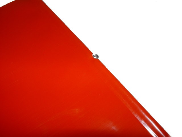 Sonderpreis Baumarkt Warnflagge Ladungssicherung 30 x 30 cm rot