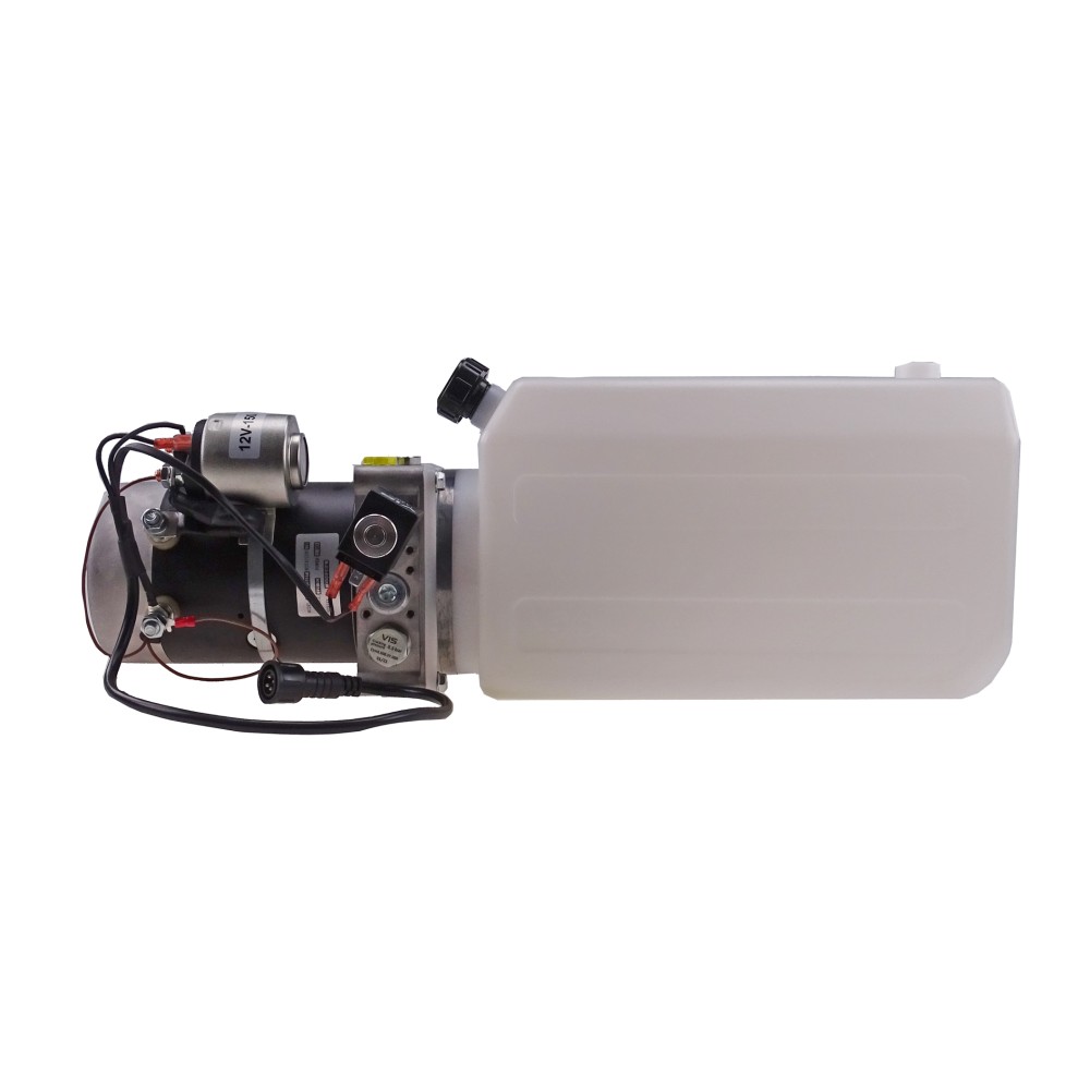 Hydraulik Pumpe, Hydraulikaggregat mit FUNK 12V 180 bar Kipper Anhänger  Stapler