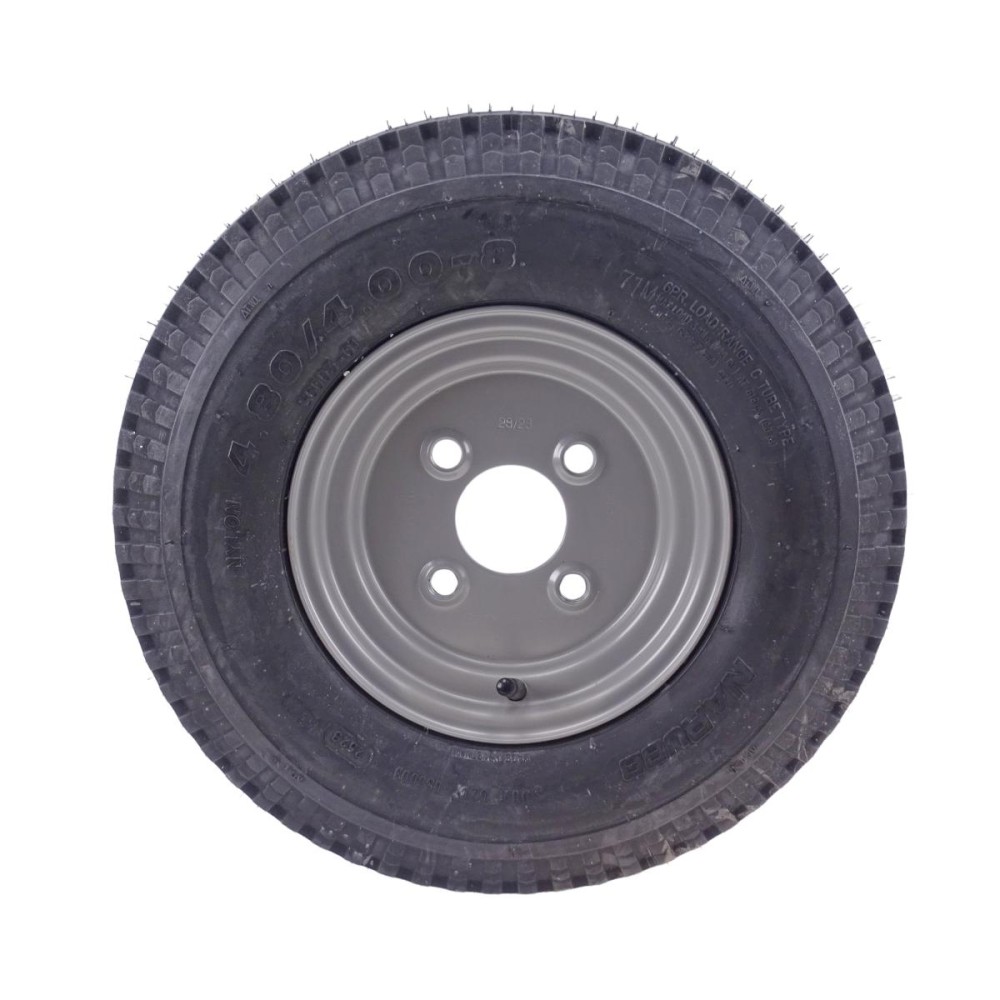 8 Zoll Komplettrad Reifengröße 4.00 - 8 / Felge 2.50 - 8